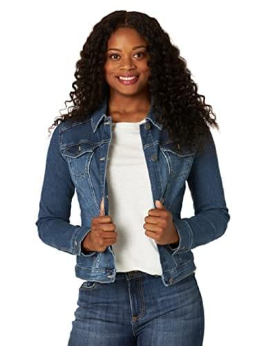 Women's Rarefind Casual Style Cotton Lightweight Jean Jacket - MNCLeather