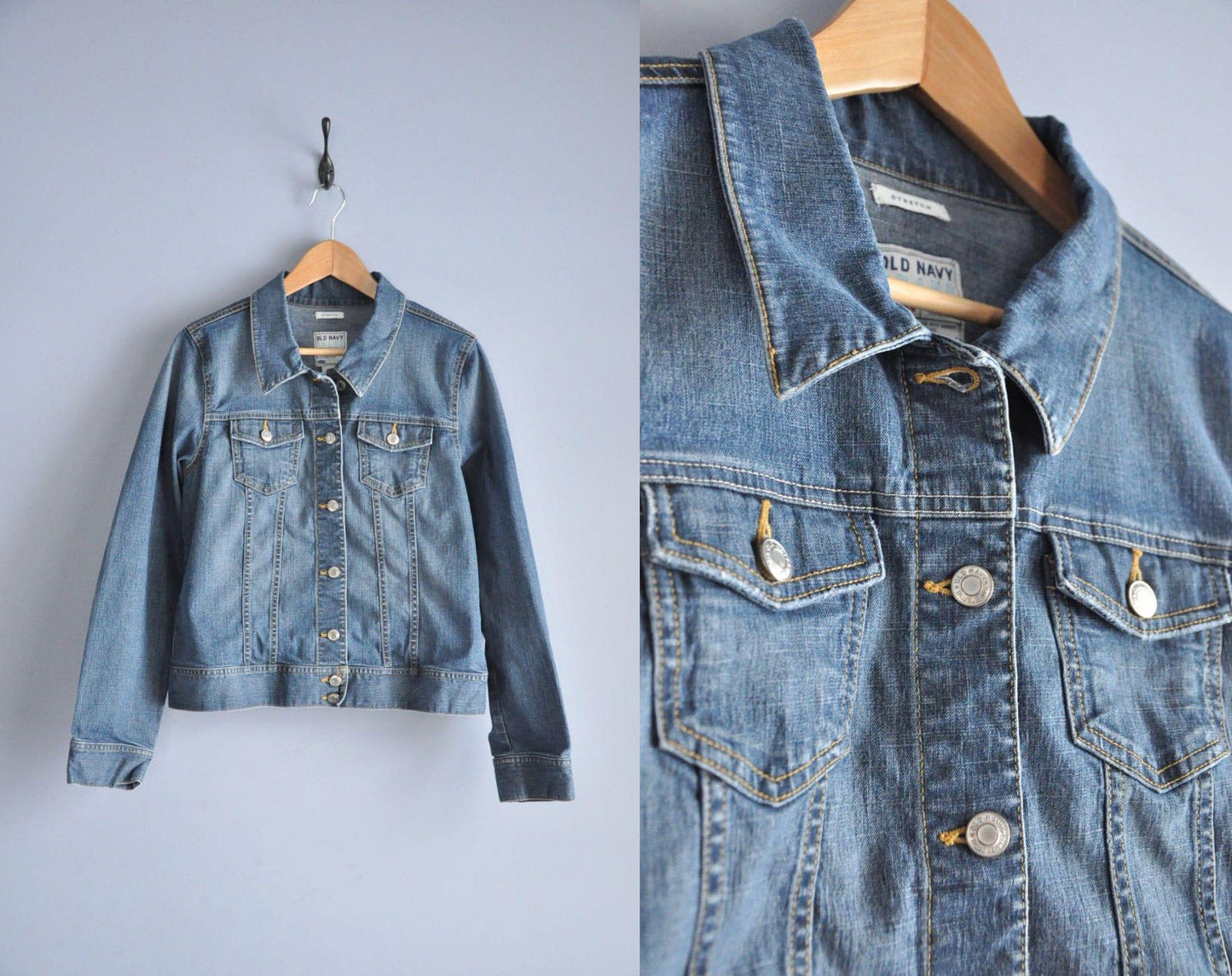 Women's Rarefind Casual Style Cotton Lightweight Jean Jacket - MNCLeather