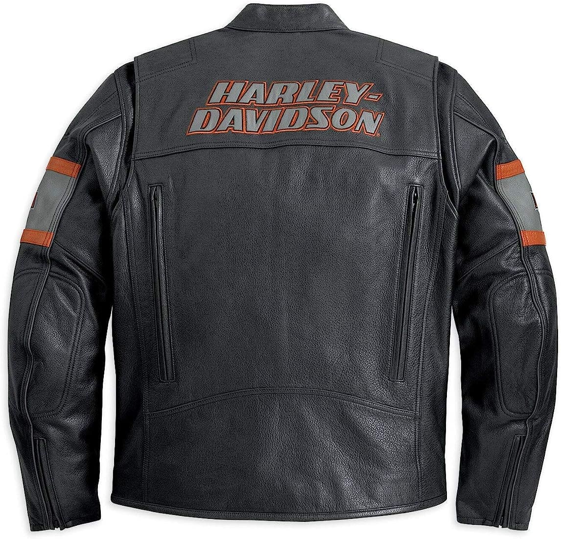 Men's Harley Davidson Screaming Eagle Cowhide Motorcycle Leather Jacket for Men