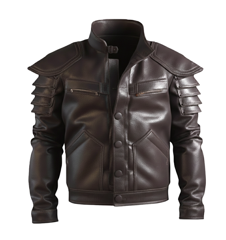 Cyberpunk 2077 leather jacket