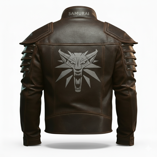 Cyberpunk 2077 leather jacket