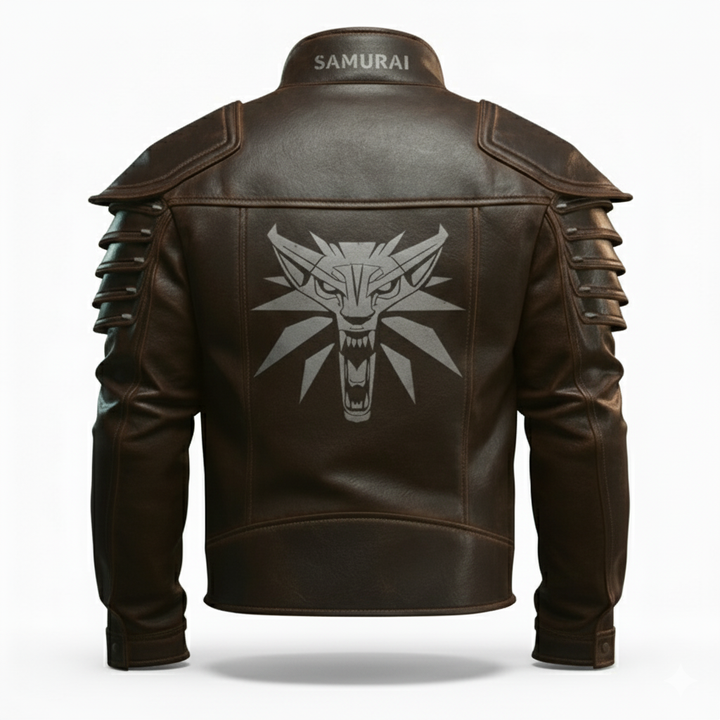 Cyberpunk 2077 leather jacket