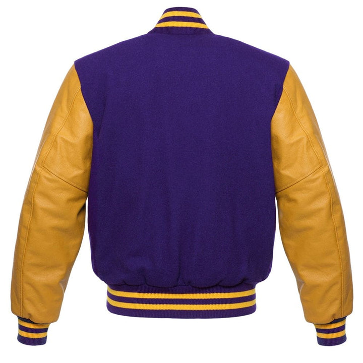 Blue Varsity Bomber Jacket