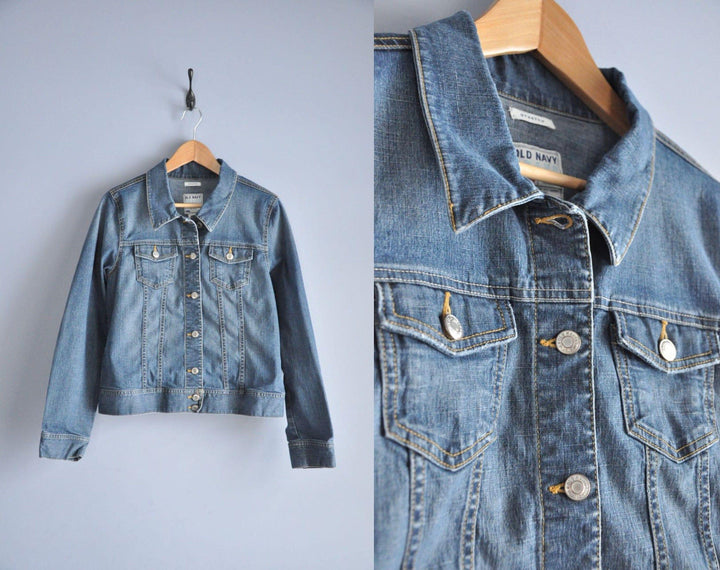 Women's Rarefind Casual Style Cotton Lightweight Jean Jacket - MNCLeather